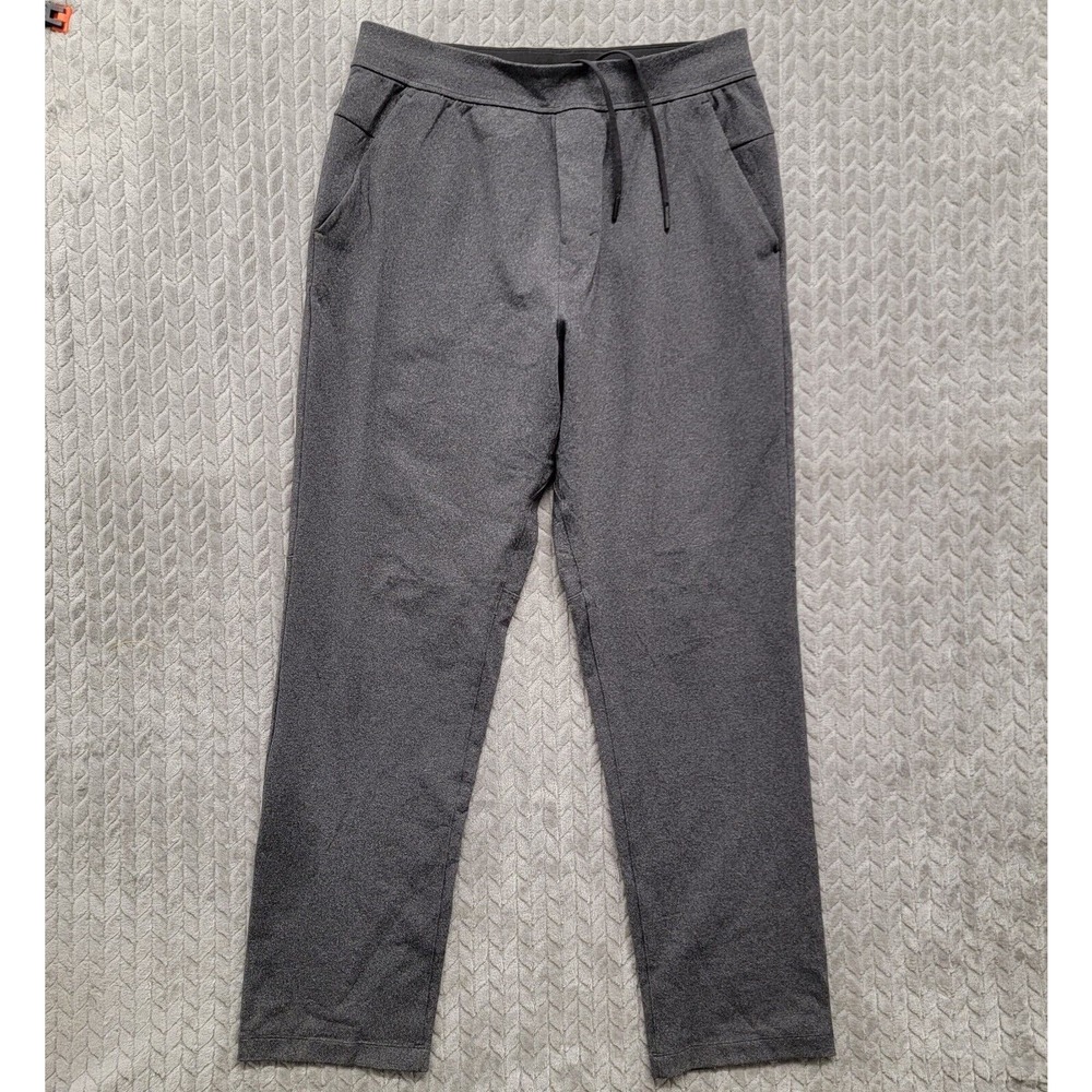 Lululemon Discipline Pant Mens Sz Large Gray Sweatpants 32x31 Athleisure LM5572S